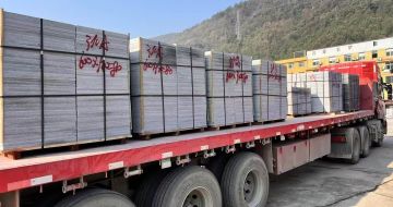 徐州 芝麻灰地铺石出货日常