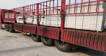 徐州 白麻荔枝面外墙干挂，工厂装车日常