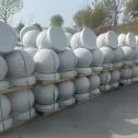 徐州 白麻花岗岩石材圆球，石球，挡车球，隔离球，景观石球，风水球等