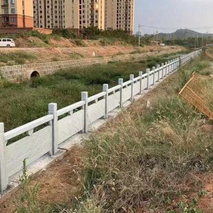 徐州 白麻河道栏杆效果展示图