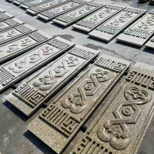 徐州 黄金麻花岗岩外墙雕刻板