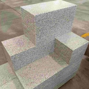 徐州 白麻花岗岩荔枝面地铺石