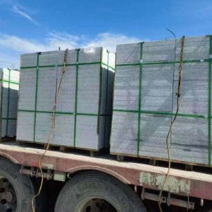 徐州 芝麻白花岗岩地铺石装车日常