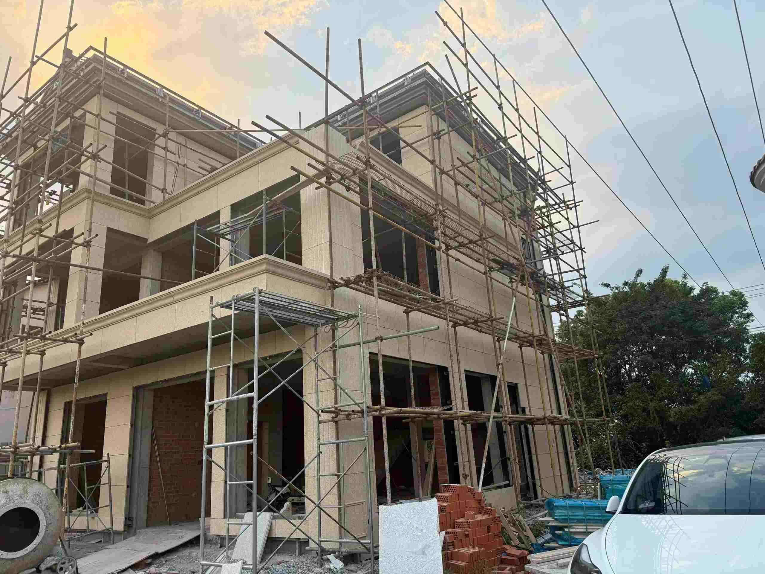 徐州 黄金麻荔枝面花岗岩外墙干挂