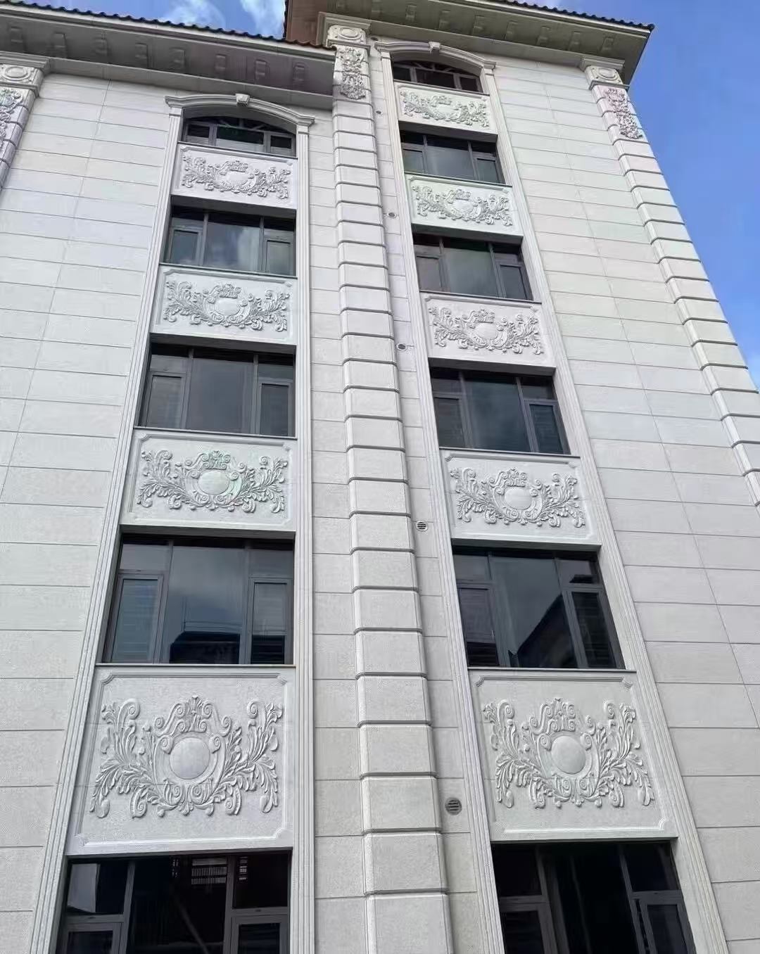 徐州 白麻荔枝面花岗岩别墅外墙干挂