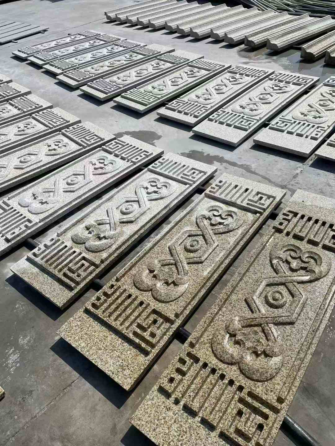 徐州 黄金麻花岗岩外墙雕刻板