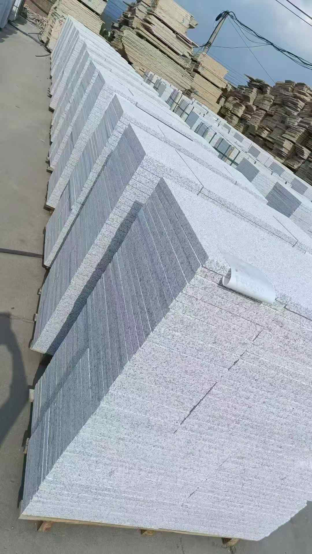 徐州 白麻荔枝面花岗岩地铺石