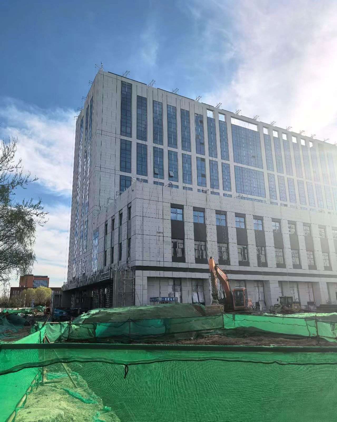 徐州 白麻花岗岩石材外墙干挂