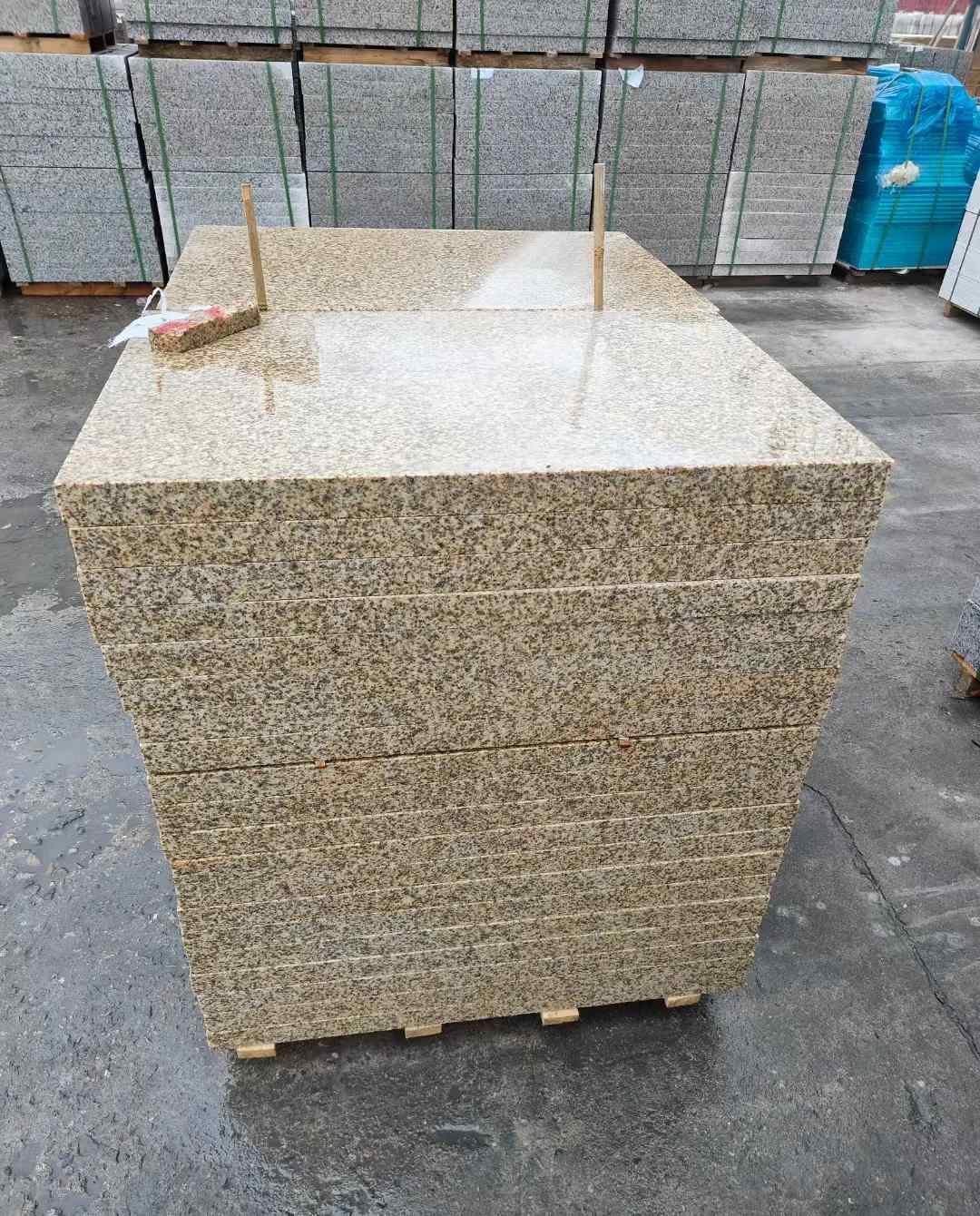 徐州 湖北黄金麻花岗岩石材荔枝面外墙石材