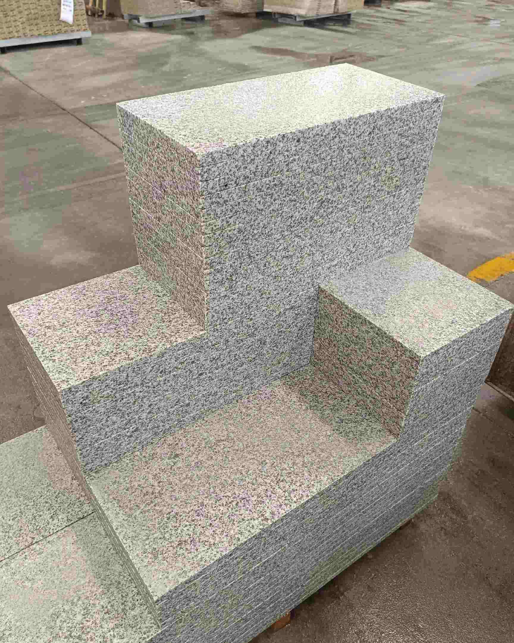 徐州 白麻花岗岩荔枝面地铺石