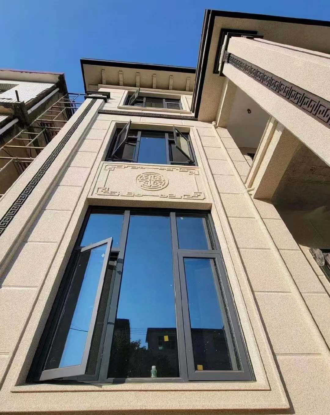 徐州 黄金麻荔枝面别墅外墙干挂效果展示